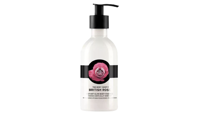 The Body Shop British Rose Instant Glow Body
