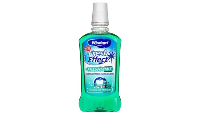 Wisdom Fresh Effect Fresh Mint Mouth Wash
