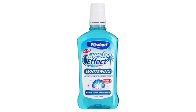 Wisdom Fresh Effect Whitening Mouth Wash