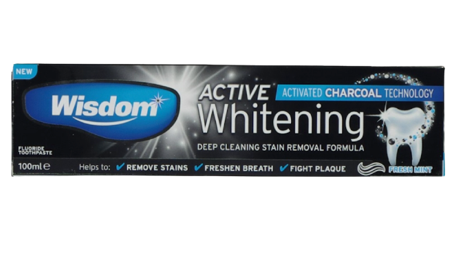 Wisdom Active Whitening Fresh Mint Tooth Paste