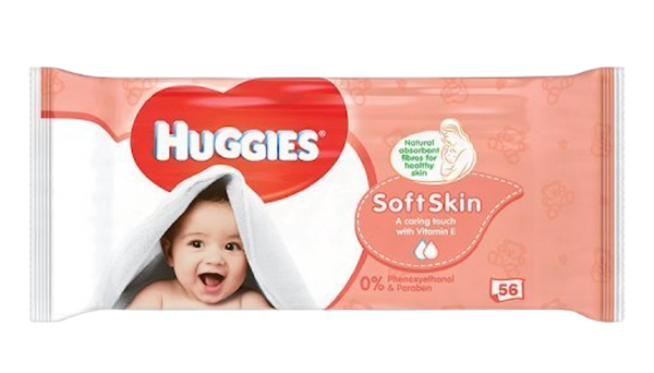 Huggies Baby Wipes Soft Skin