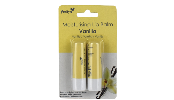 Pretty Moisturising Lip Balm Vanilla