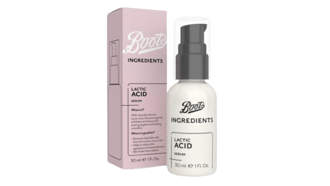 Boots Ingredients Lactic Acid Serum