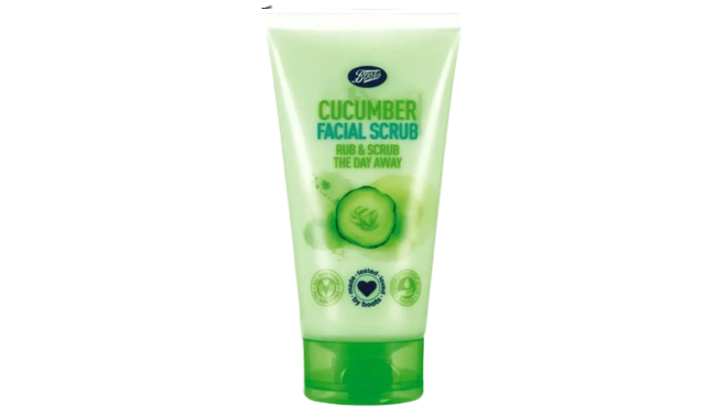Boots Cucumber Facial Scrub