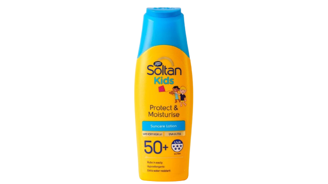 Boots Soltan Kids Protect And Moisture Suncare