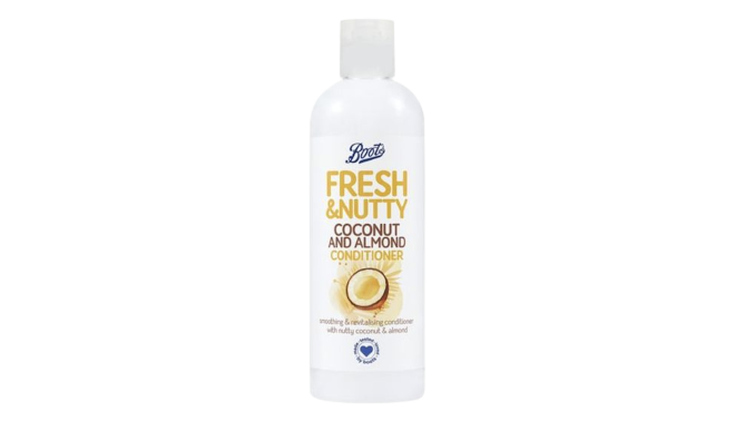 Boots Fresh And Nutty Coconut Almond Conditioner