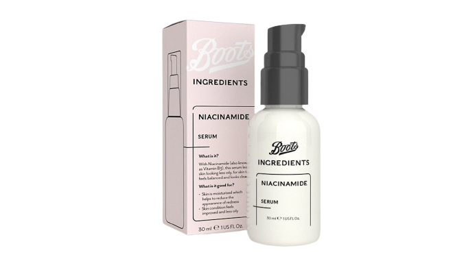 Boots Ingredients Nicinamide Serum