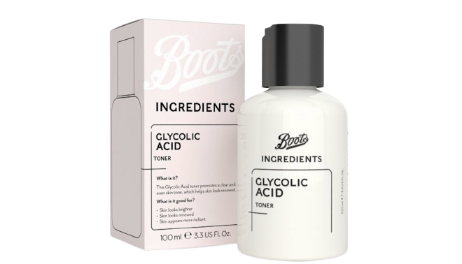 Boots Ingredients Glycolic Acid Toner