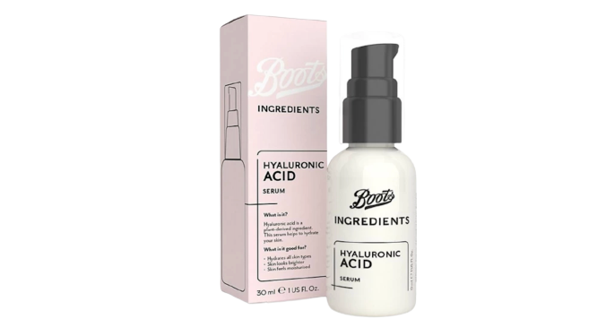 Boots Ingredients Hyaluronic Acid Serum