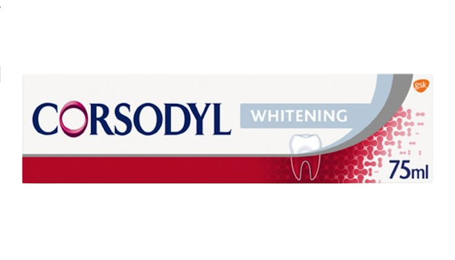 Corsodyl Whitening Tooth Paste