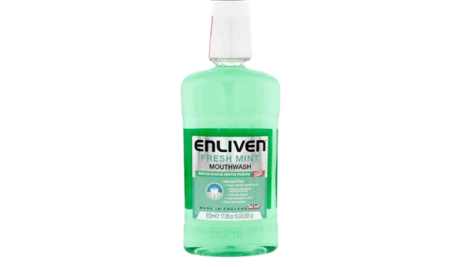 Enliven Fresh Mint Mouth Wash