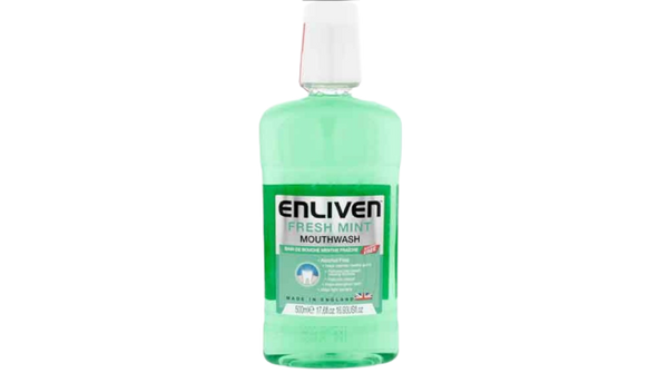 Enliven Fresh Mint Mouth Wash