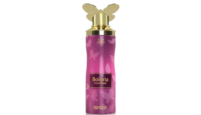 Zirconia Butterfly Boloria Body Spray