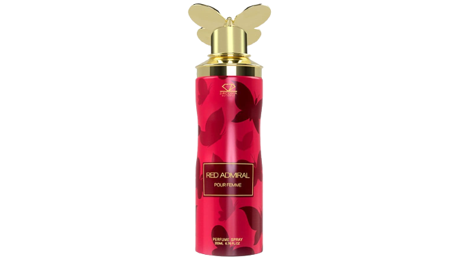 Zirconia Butterfly Red Admiral Spray