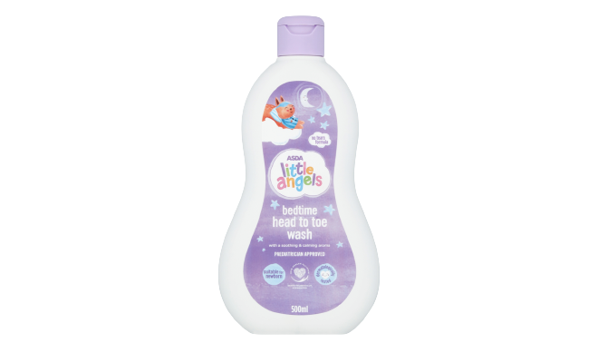 Asda Little Angels Bedtime Head To Toe Wash