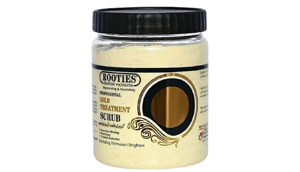 Rooties Gold Whitening Treatment Scrub