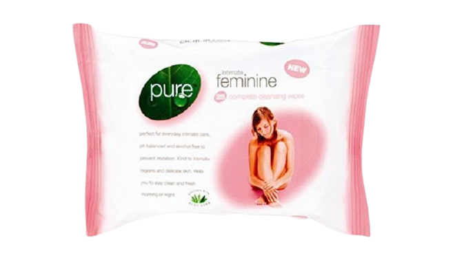 Pure Intimate Feminine Wipes