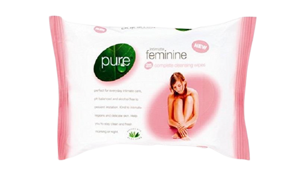 Pure Intimate Feminine Wipes
