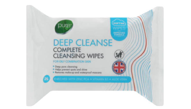 Pure Deep Wipes