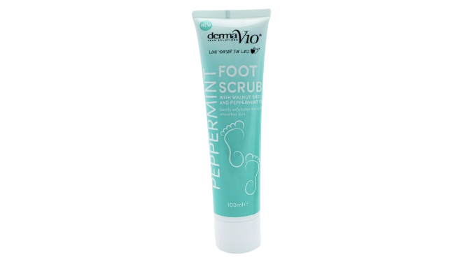 Dermav10 Peppermint Foot Scrub