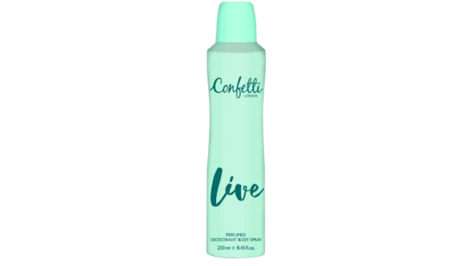 Confetti Live Deodorant Body Spray