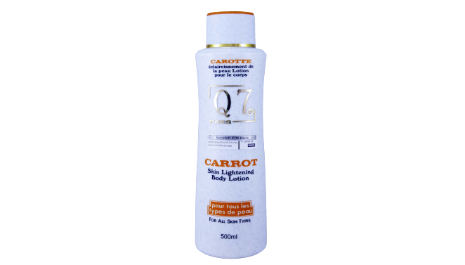Q7 Carrot Skin Lightening Body Lotion