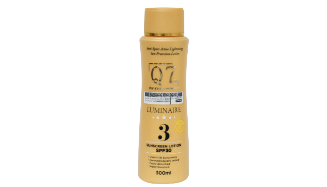 Q7 Luminaire Sunscreen Lotion Spf 30