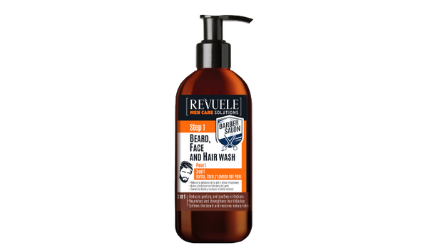 Revuele Step 1 Beard, Face And Hair Wash