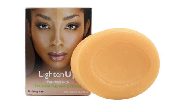 Lighten Up Glycerin Bathing Bar Papaya