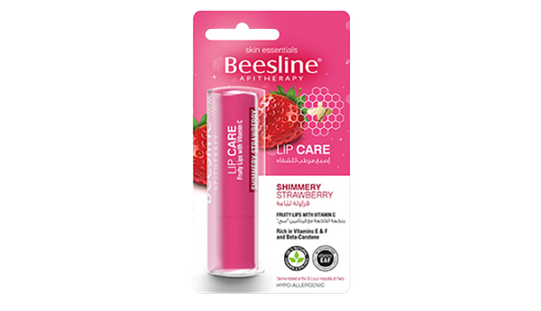 Beesline Lip Care Shimmery Strawberry