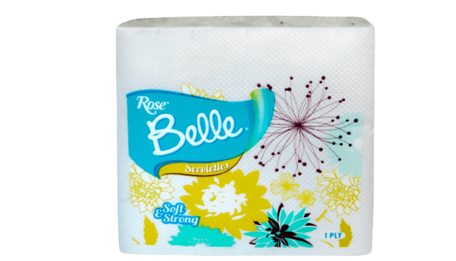 Rose Belle Serviettes Soft And Strong