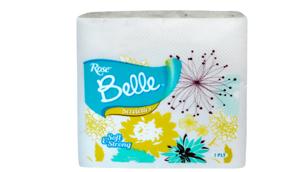 Rose Belle Serviettes Soft And Strong