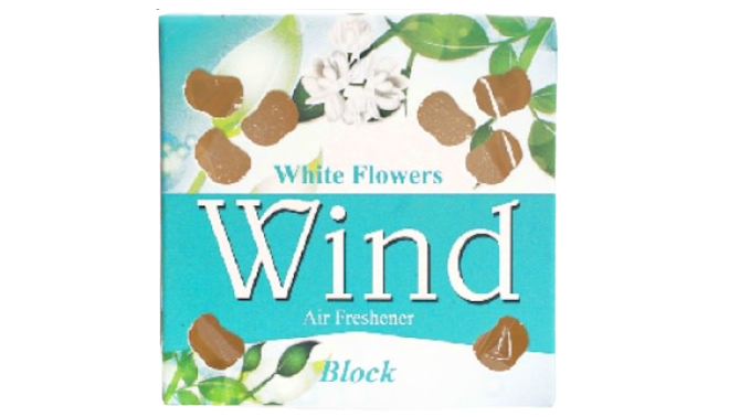 Wind Air Freshener White Flowers