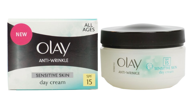 Olay Anti-Wrinkle Sensitive And Natural Spf15 Day