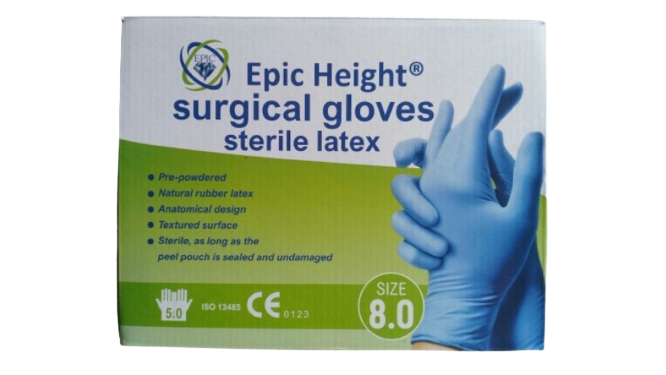 Epic Height Latex Examination Gloves