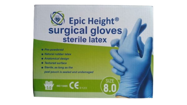 Epic Height Latex Examination Gloves
