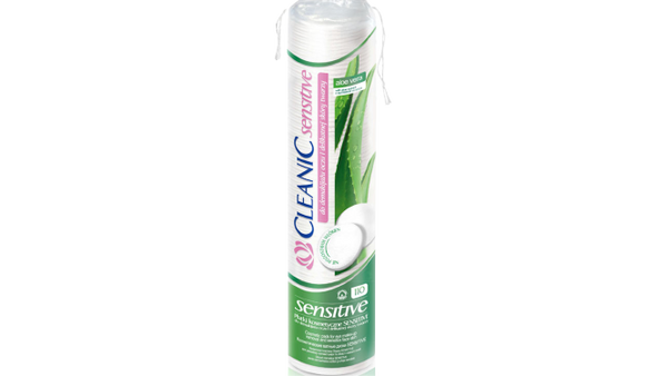 Cleanic Sensitive Aloe Vera Cotton Pads