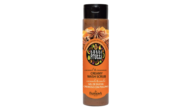 Tutti Frutti Creamy Wash Scrub Caramel