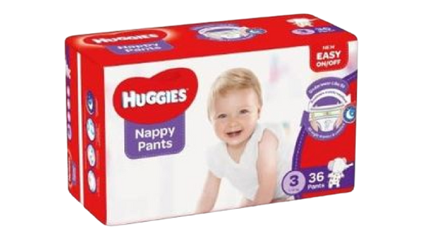 Huggies Nappy Pants 3 7-12Kg 36Pants