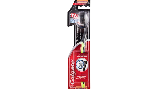 Colgate Slim Soft Charcoal Toothbrush