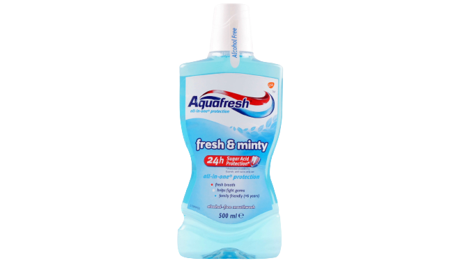 Aqua Fresh Fresh And Minty Mouth Wash