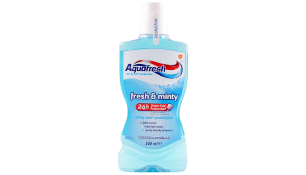 Aqua Fresh Fresh And Minty Mouth Wash