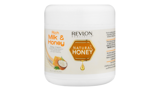 Revlon Realistic Rich Milk And Honey Body Cream