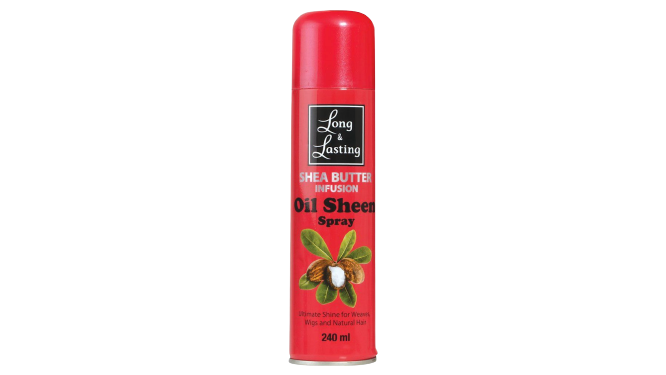 Long & Lasting Shea Butter Infusion Oil Sheen