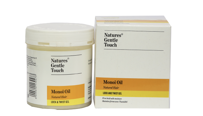 Natures Gentle Touch Monoi Oil Lock Twist Gel