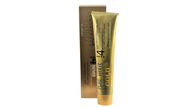Pure White Gold Tube Cream