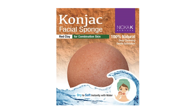Nicka K Face Sponge Red Clay