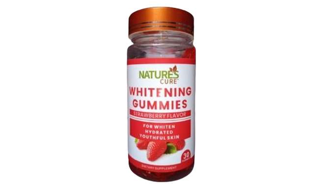 Natures Cure Whitening Gummies 30 Gummies