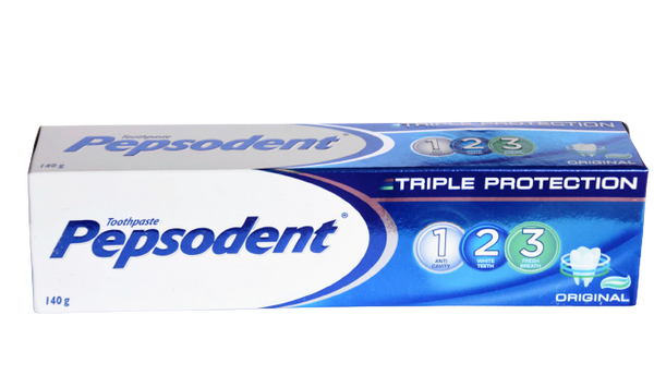 Pepsodent Triple Protection 123 Natural White