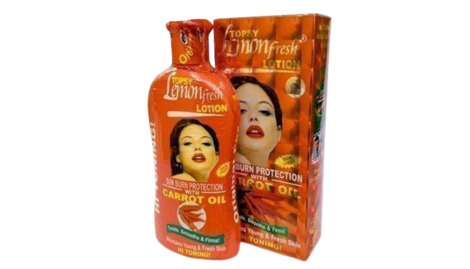 Lemon Fresh Carrot Oil Lotion